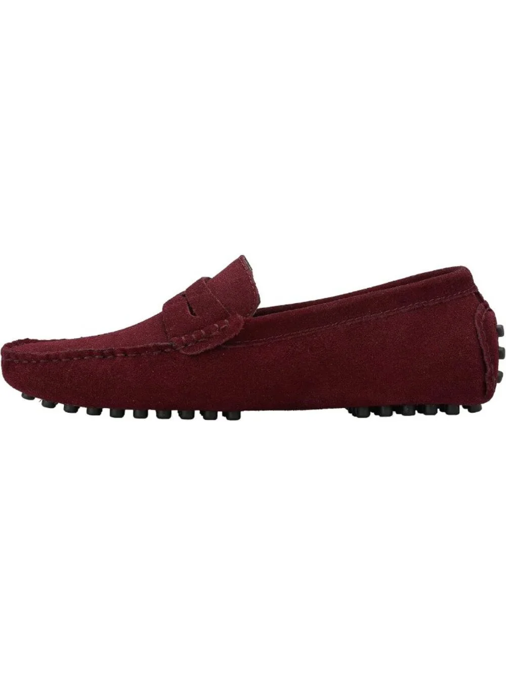 Stylish Men's Suede Moccasins - Casual Slip-On Driving Loafers & Boat Shoes